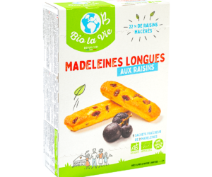 Bio La Vie Madeleine Nature - 60 Madeleines emballées individuellement